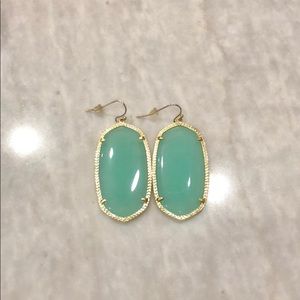 Kendra Scott Danielle earring gold/chalcedony